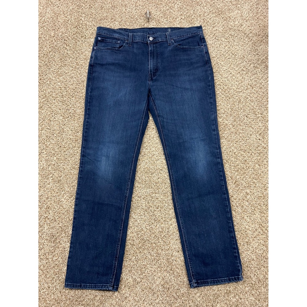 Levis 541 Athletic Taper All Seasons Tech Jeans Dark Wash Blue Mens 38x34 18181